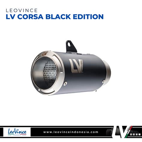 leovince lv corsa black edition.